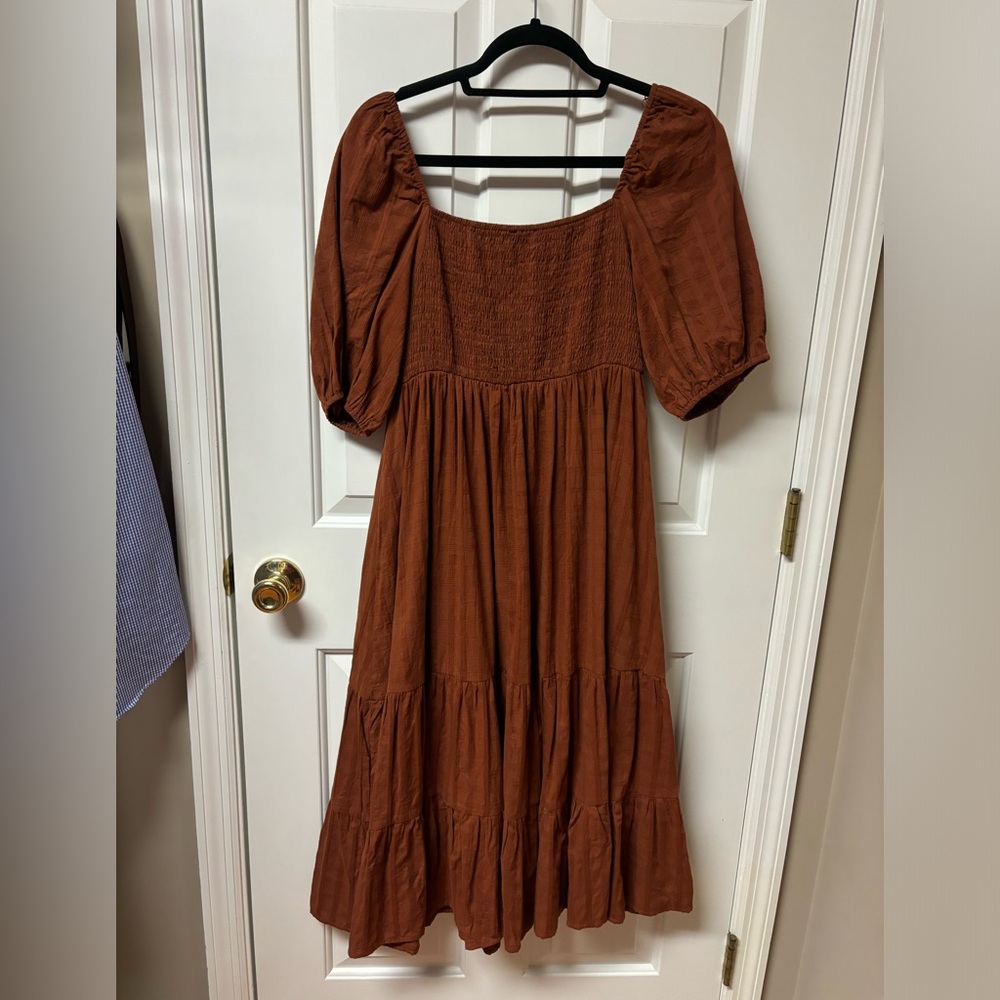 Maternity Midi Dress, L